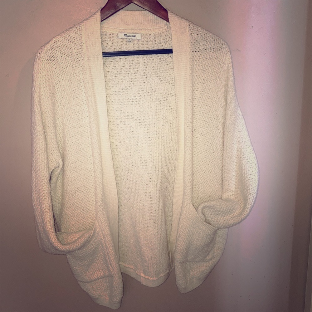 Madewell Cream Sweater Size XS